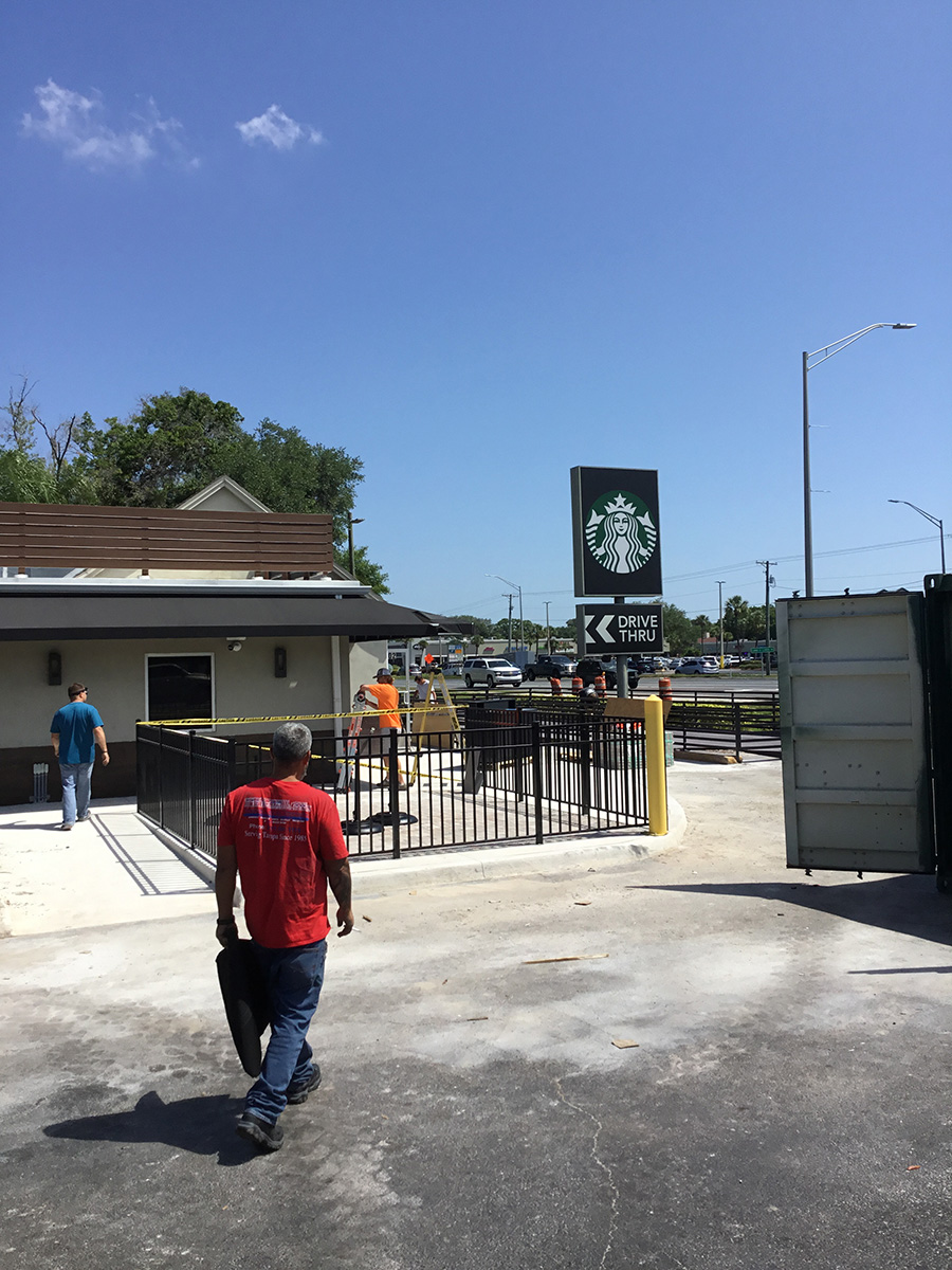Commercial awning - 0328 commercial 05 starbucks awning