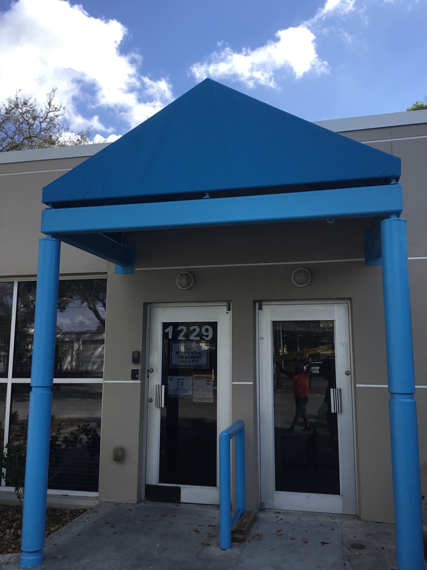Commercial awning - comercial work 2021 6