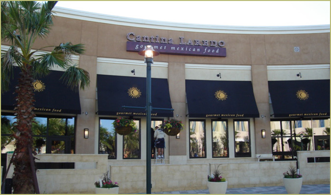Commercial awning - commercial awning application for resturant