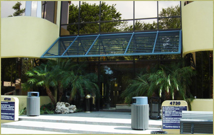 Commercial awning - commercial awning application metal