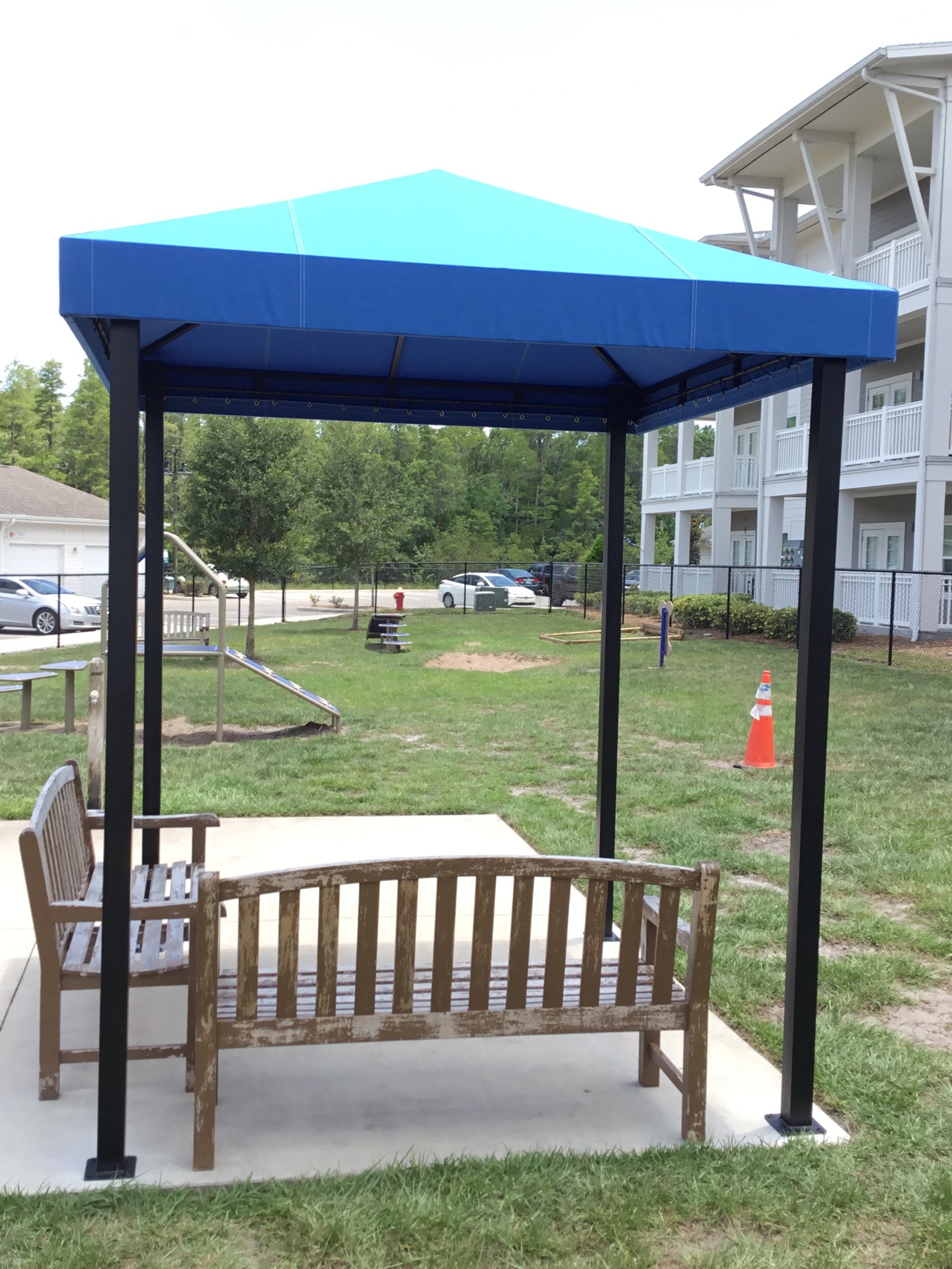 Commercial awning - commercial pool 16 6 2