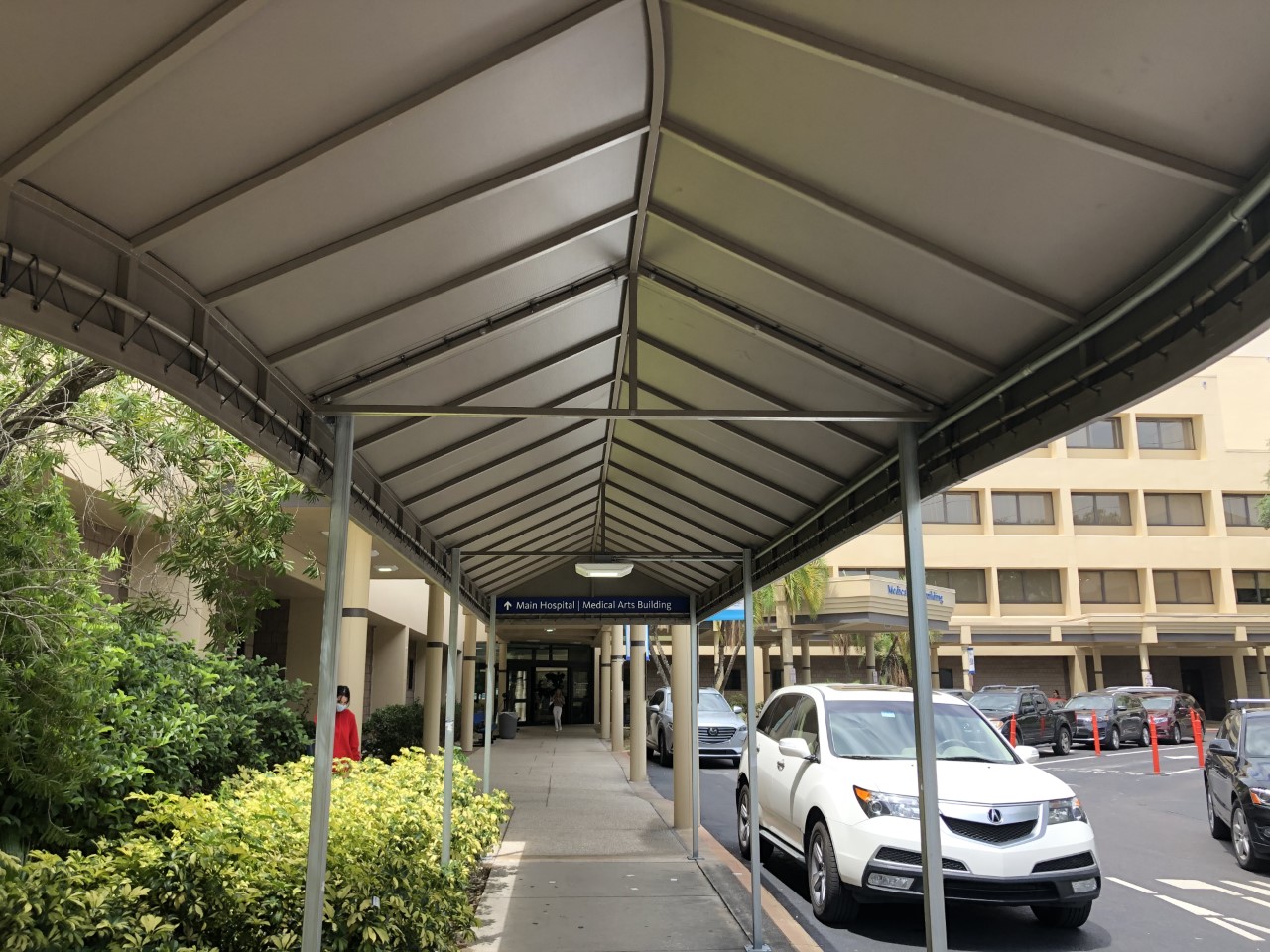 Commercial awning - hospital 3