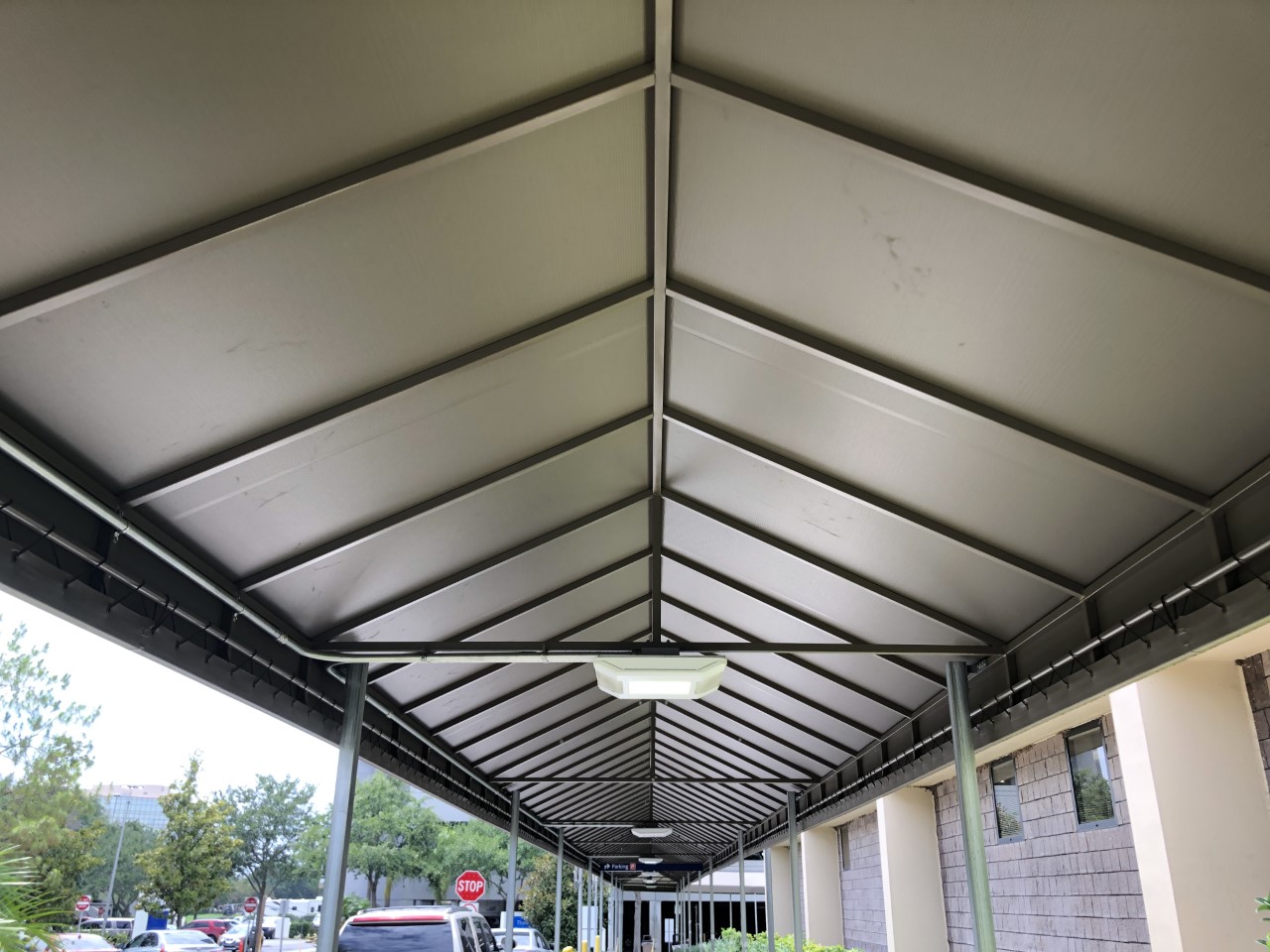 Commercial awning - hospital 5