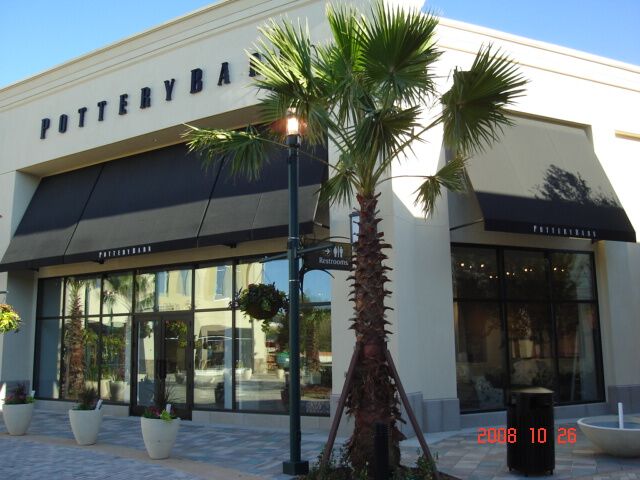 Commercial awning - potterybarnawning