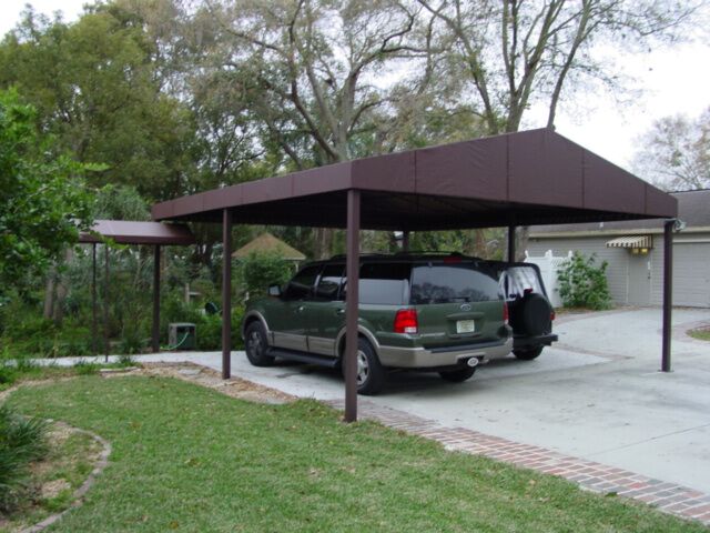 Residential awning - carport awning