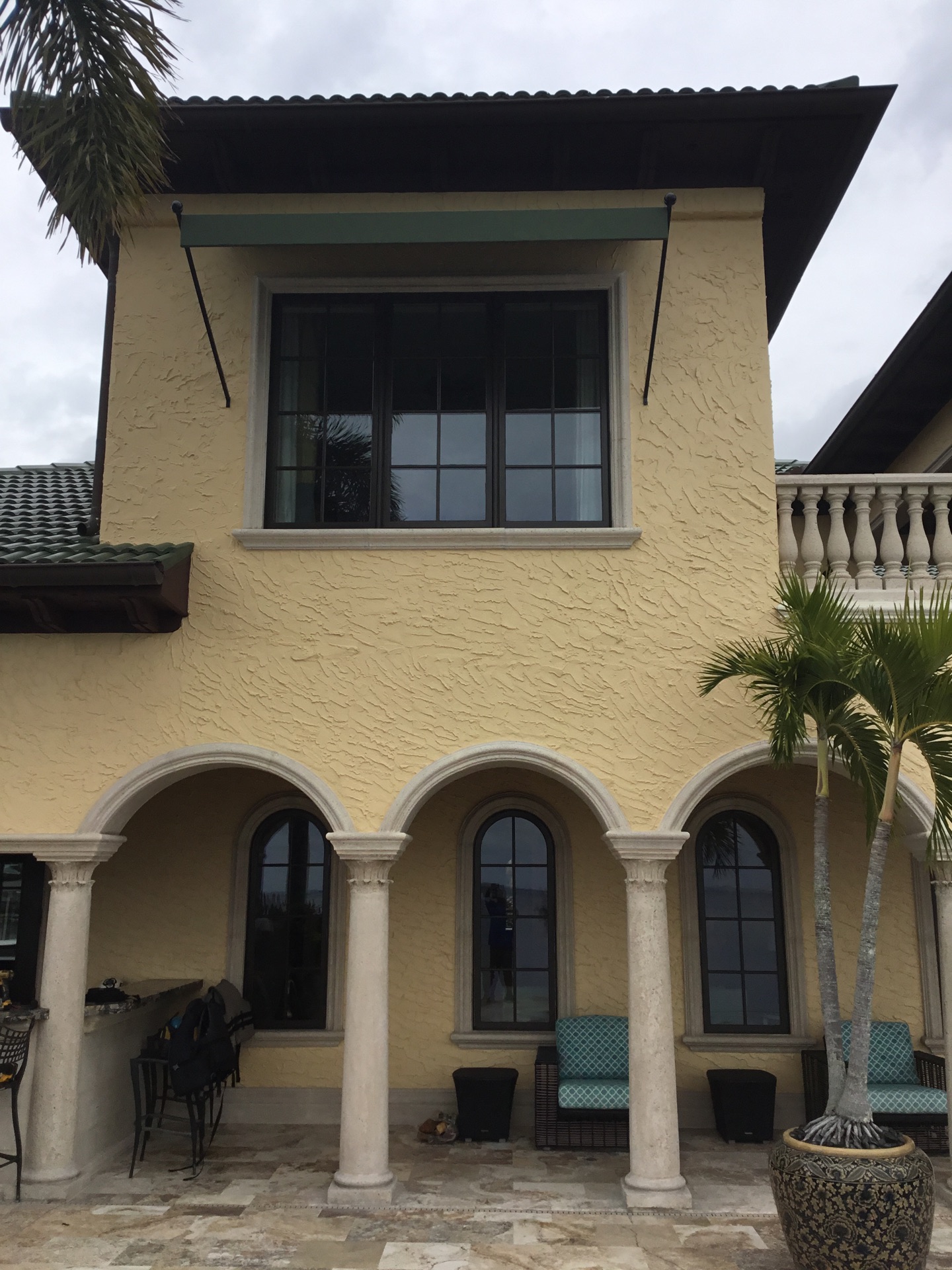 Residential awning - residencial work