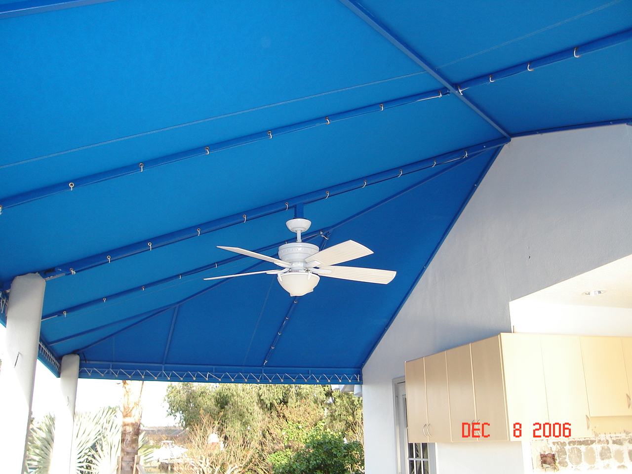 Residential awning - residential awning for bbq area