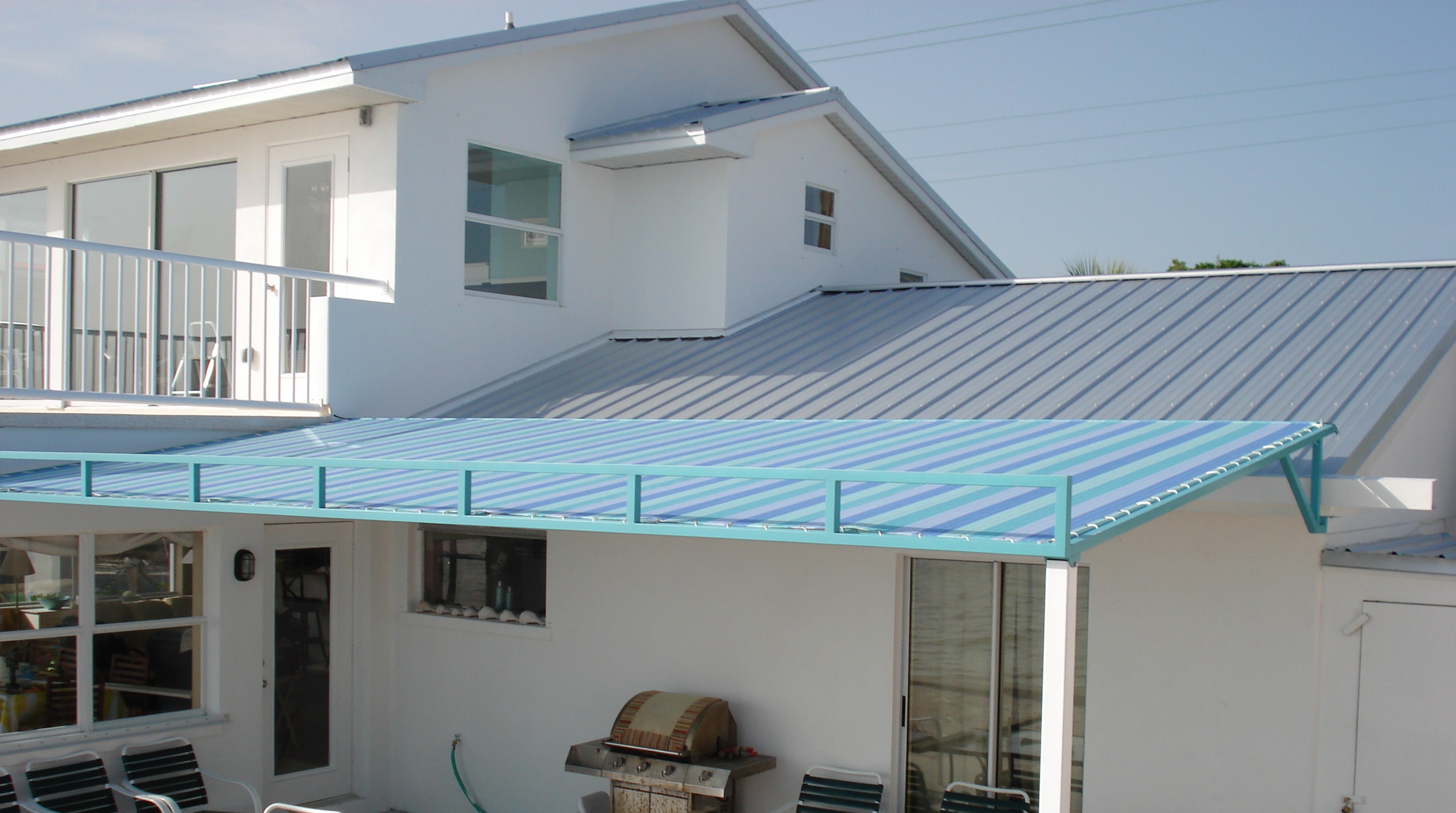 Residential awning - residential awning for beach house