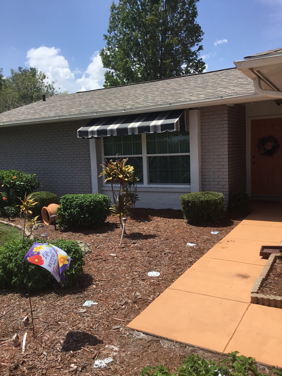 Residential awning - residential project  16 6