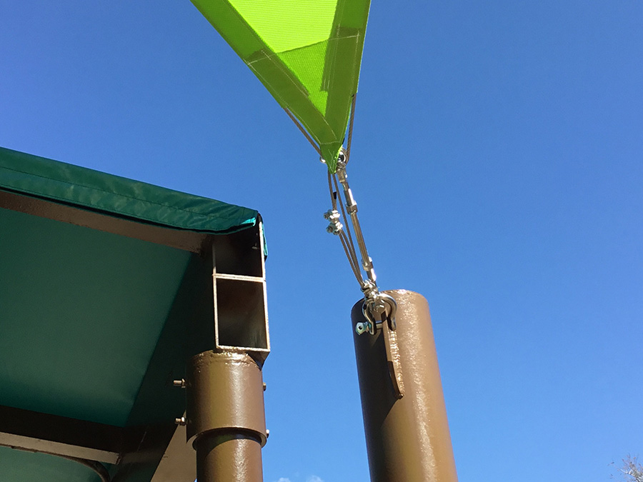 Shade sail - shade project park 2