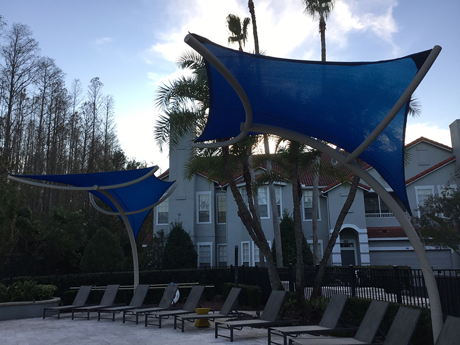 Shade sail - shade project park 22