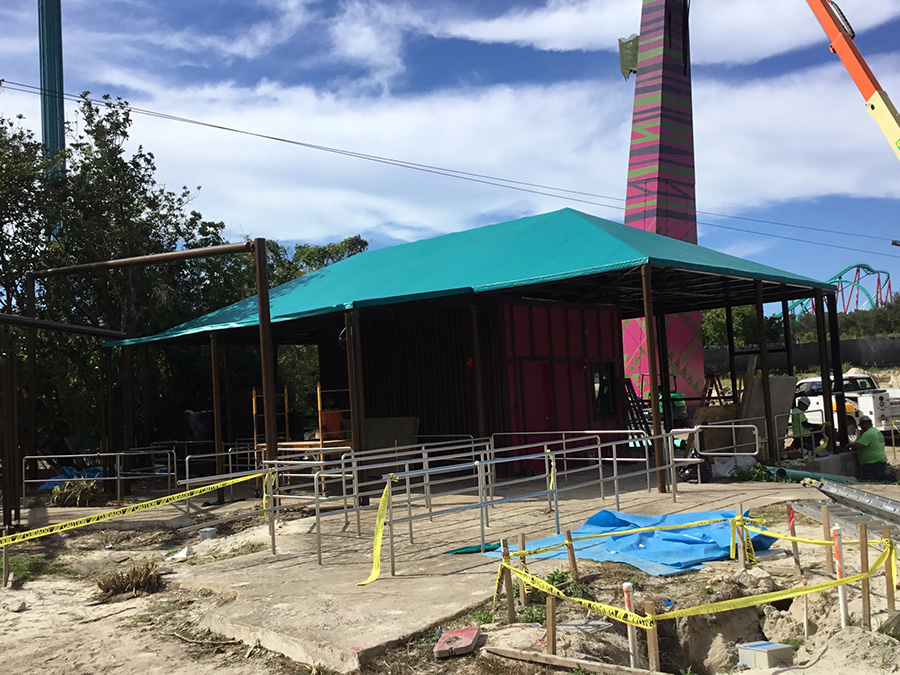 Shade sail - shade project park 25