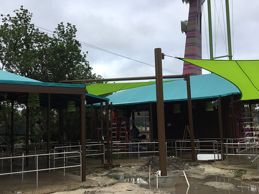 Shade sail - shade project park 5