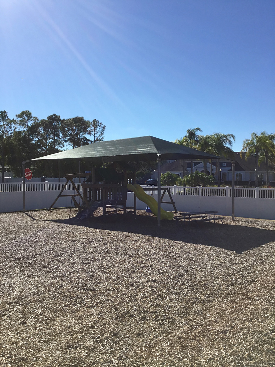 Shade sail - shade project park 6