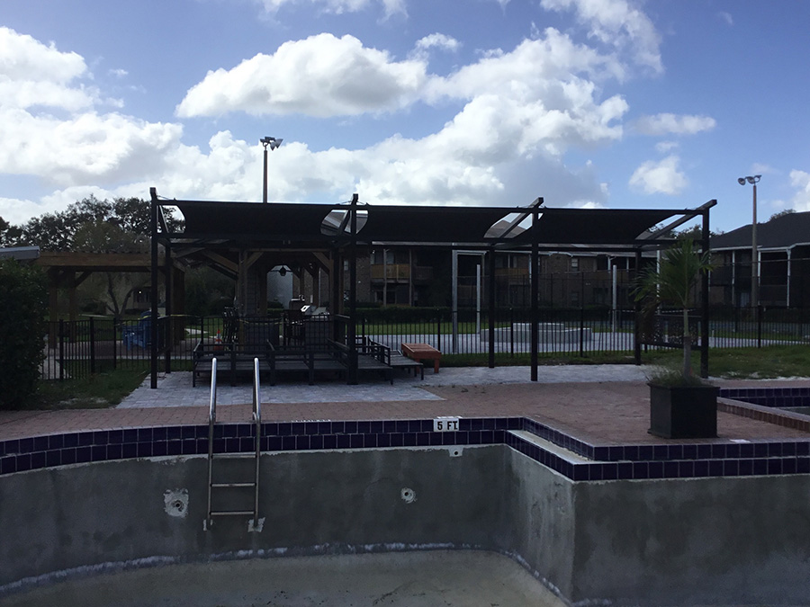 Shade sail - shade project park 7
