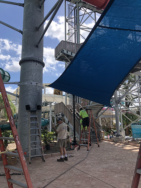 Shade sail - shade sail safety