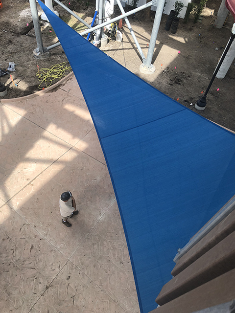 Shade sail - shadesailbushgardens