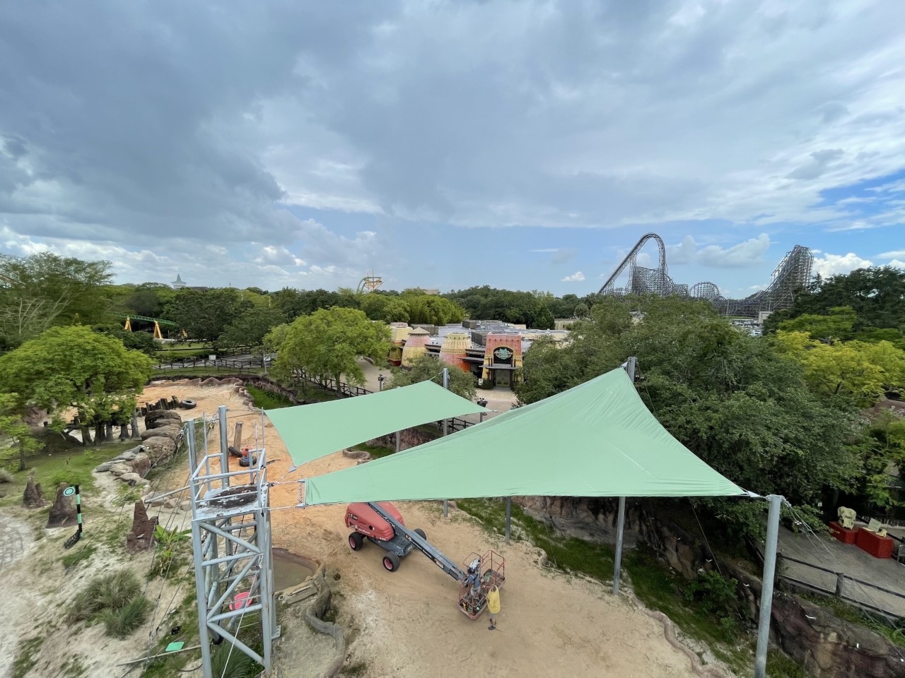 Shade sail - tension 13 2