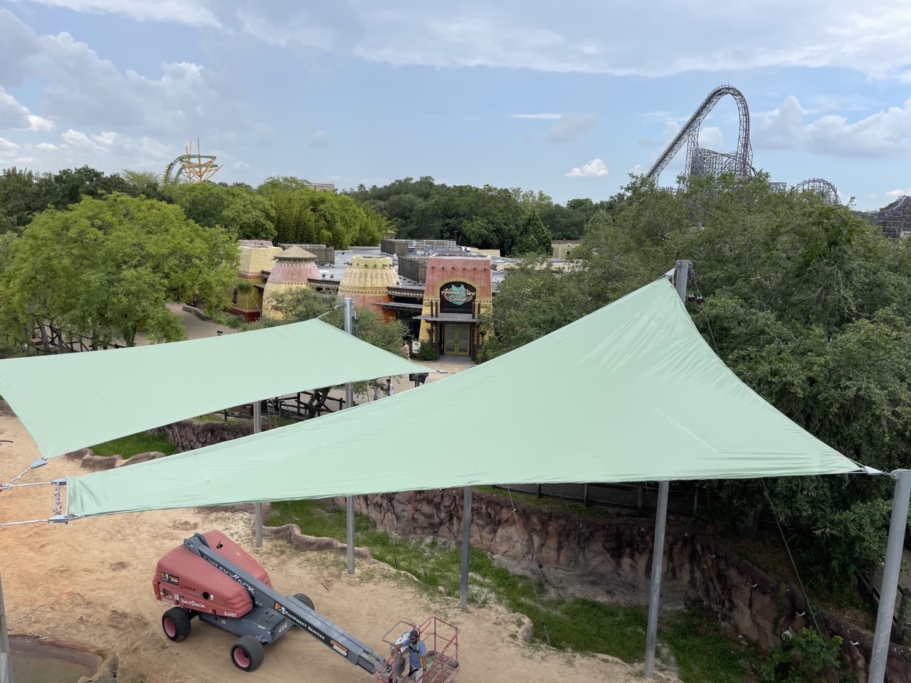 Shade sail - tension 13 3