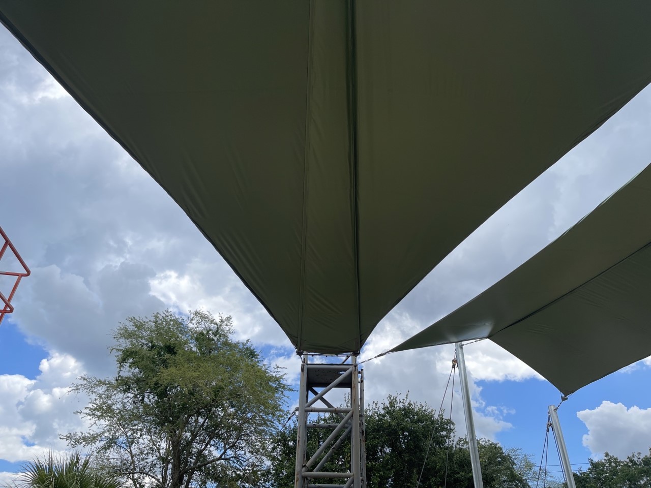 Shade sail - tension 13 4